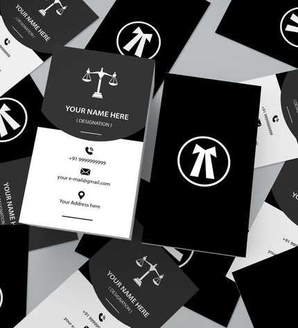 Vertical Business Card Front-Back