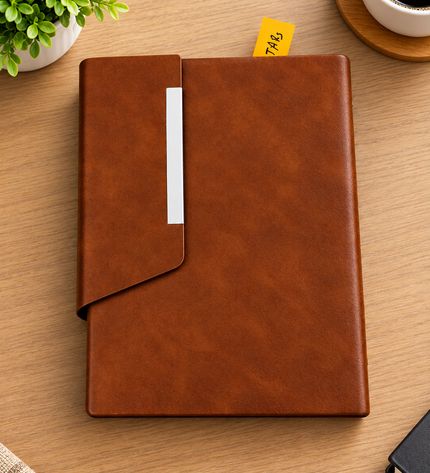 Executive Premium Magnetic Flap Light Brawn