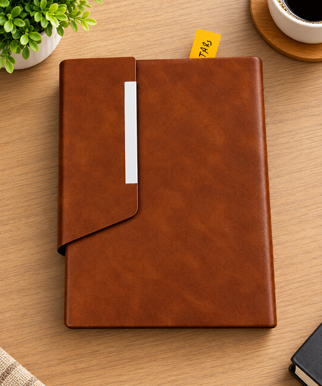 Executive Premium Magnetic Flap Light Brawn