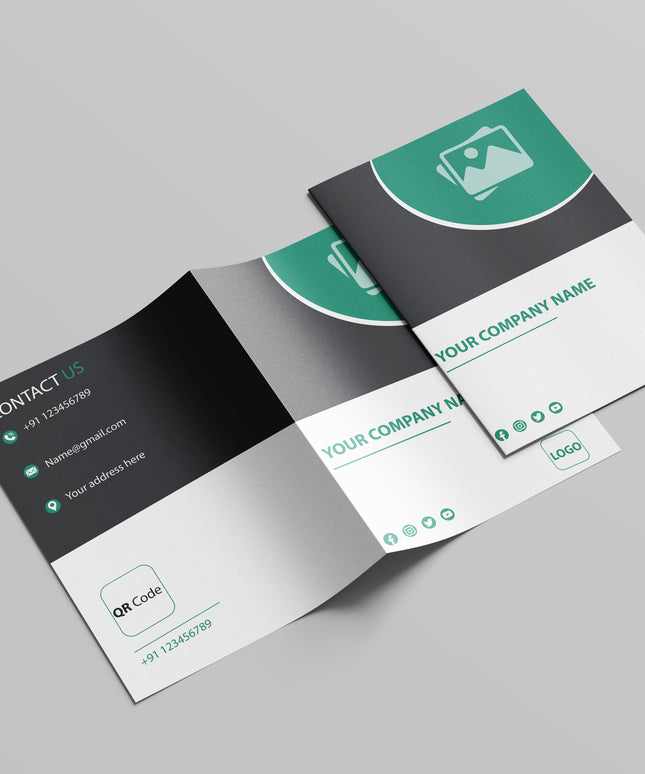 A4 Single fold Brochure