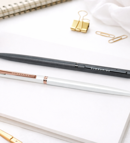 Submarine Slim Black ball pen
