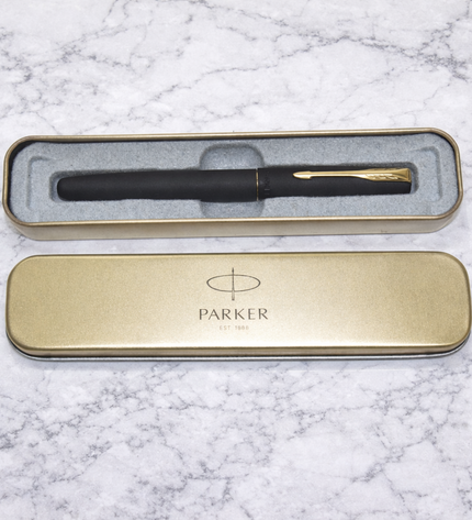 Parker Frontier Matte Black GT Roller Ball Pen