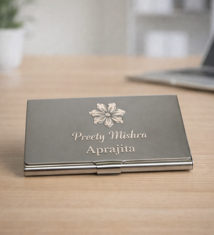 Engraved Excutive Card Holder