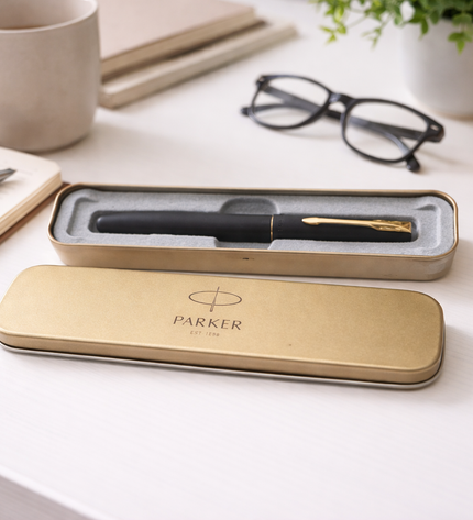 Parker Frontier Matte Black GT Roller Ball Pen