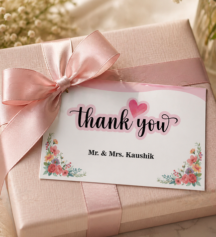 Thank you card