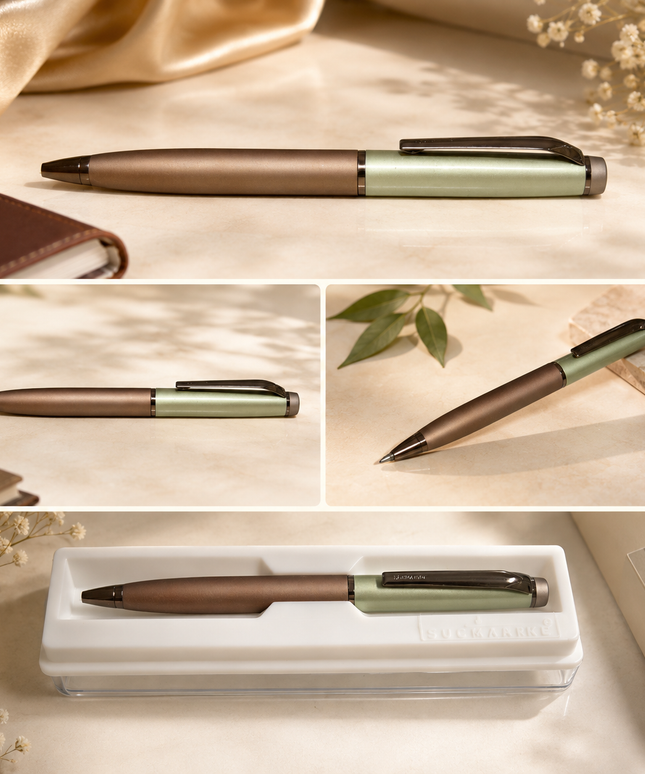 Submarine Due tone Coffee Ball Pen