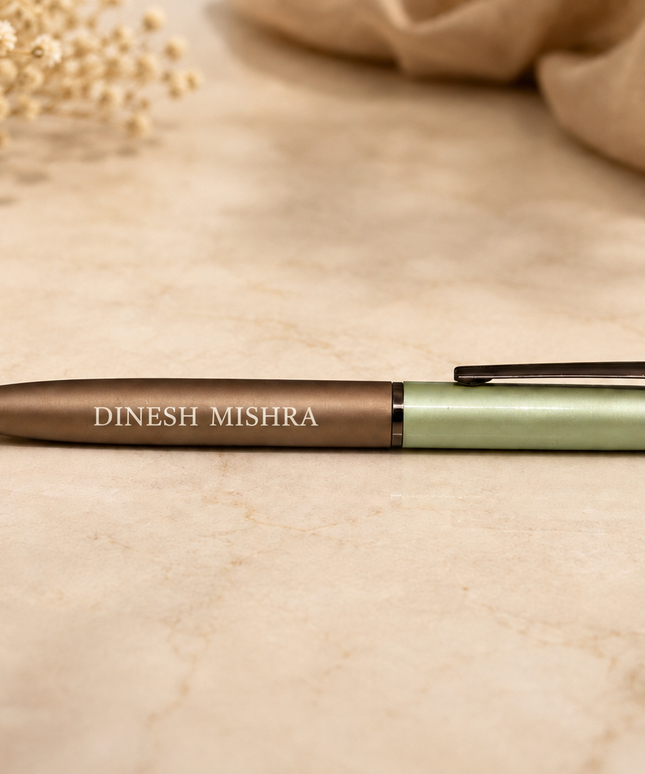 Submarine Due tone Coffee Ball Pen