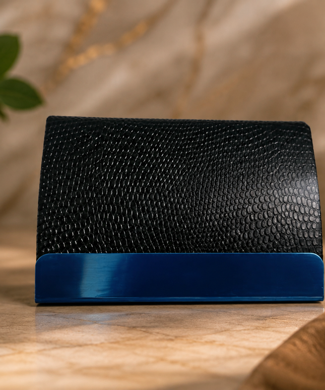 Card Holder -Black Textured