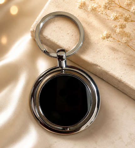 Engraved Revolving Keychain