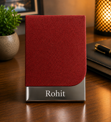Brown Matte Card Holder