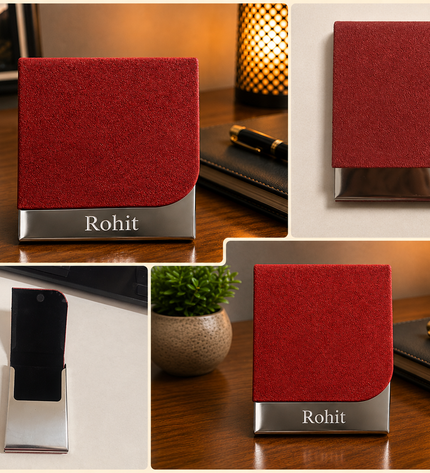 Brown Matte Card Holder