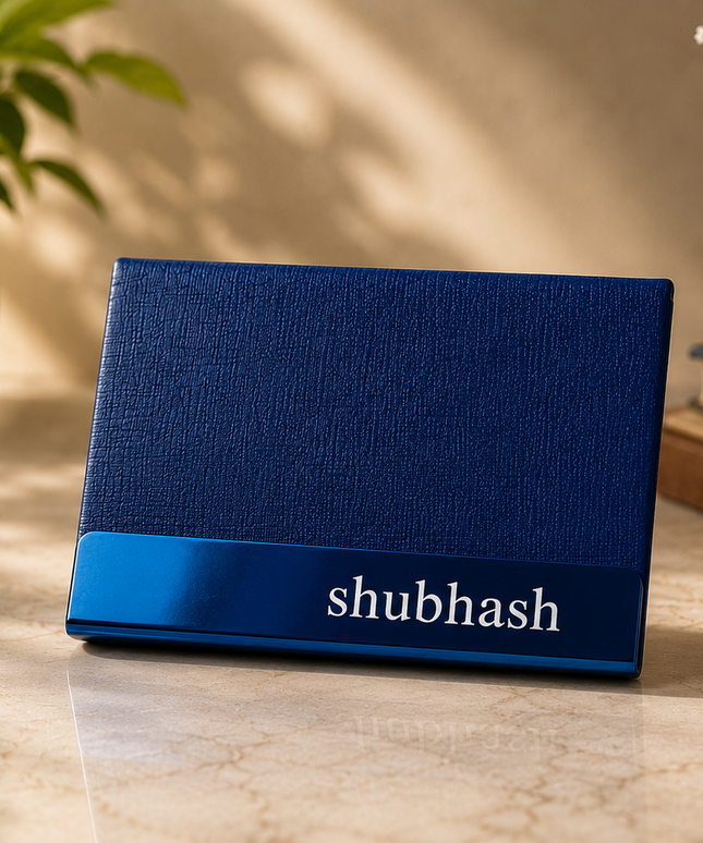 Card Holder -Blue