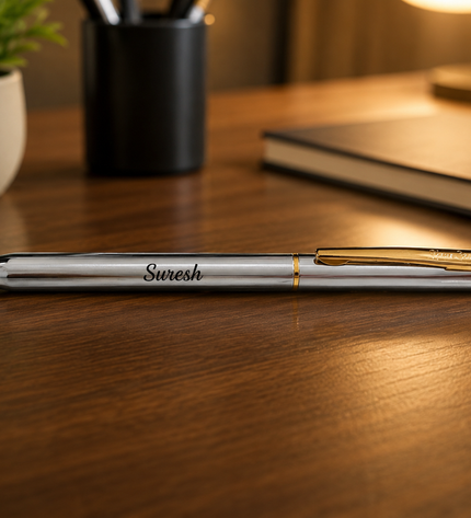 Pierre Cardin Kriss White Gold Ball Pen