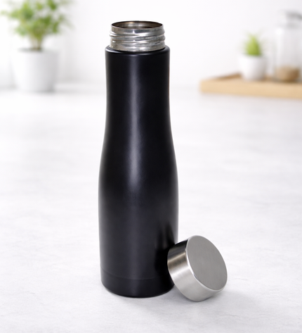 Stainless Steel Conical Water Bottle - Engraved