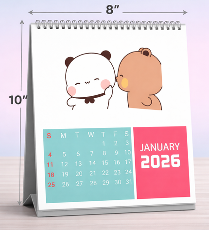 Desk Calendar 10x8