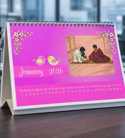 Desk Calendar 9x6