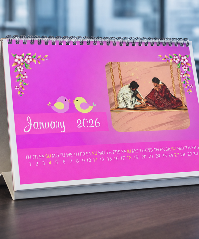 Desk Calendar 9x6