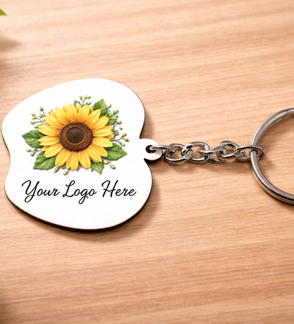 Sublimation Apple Key Chain