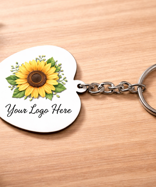 Sublimation Apple Key Chain