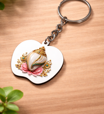 Sublimation Apple Key Chain