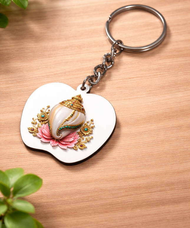 Sublimation Apple Key Chain