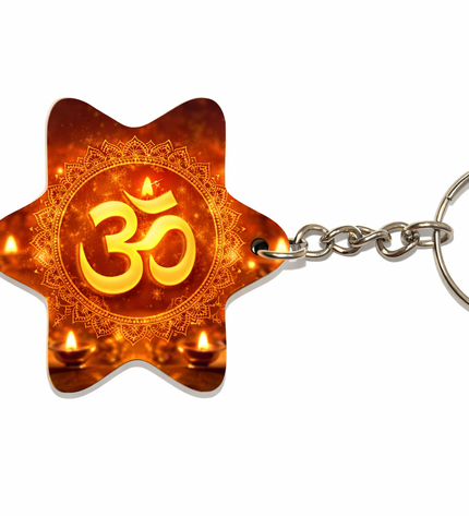 Sublimation Polygon Key Chain