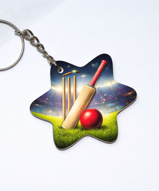 Sublimation Polygon Key Chain