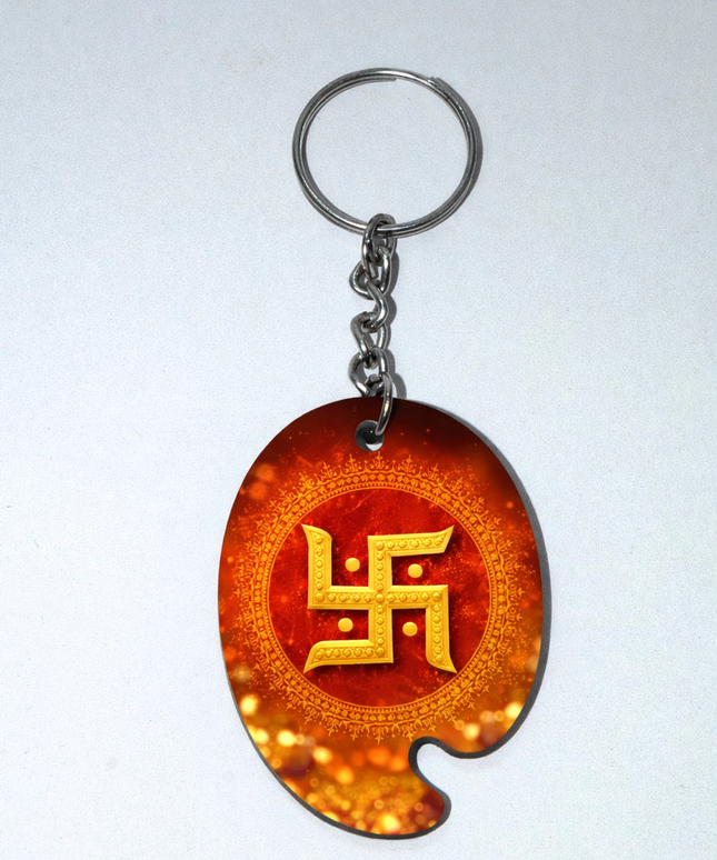 Sublimation Mango Key Chain