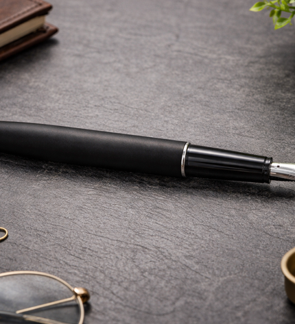 Frontier Matte Black Fountain Pen CT