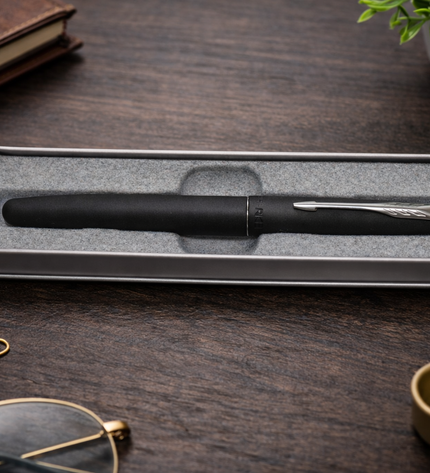 Frontier Matte Black Fountain Pen CT