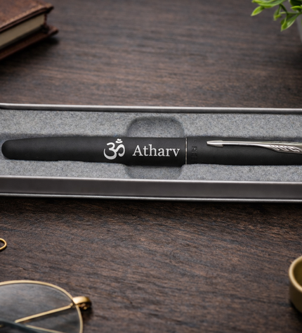 Frontier Matte Black Fountain Pen CT