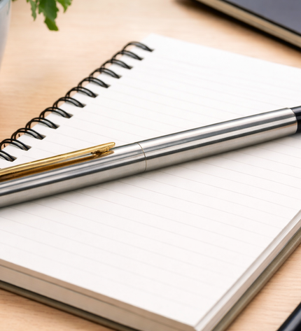 Parker Vector Stainless Steel Fountain Pen GT