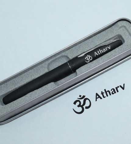 Frontier Matte Black Fountain Pen CT