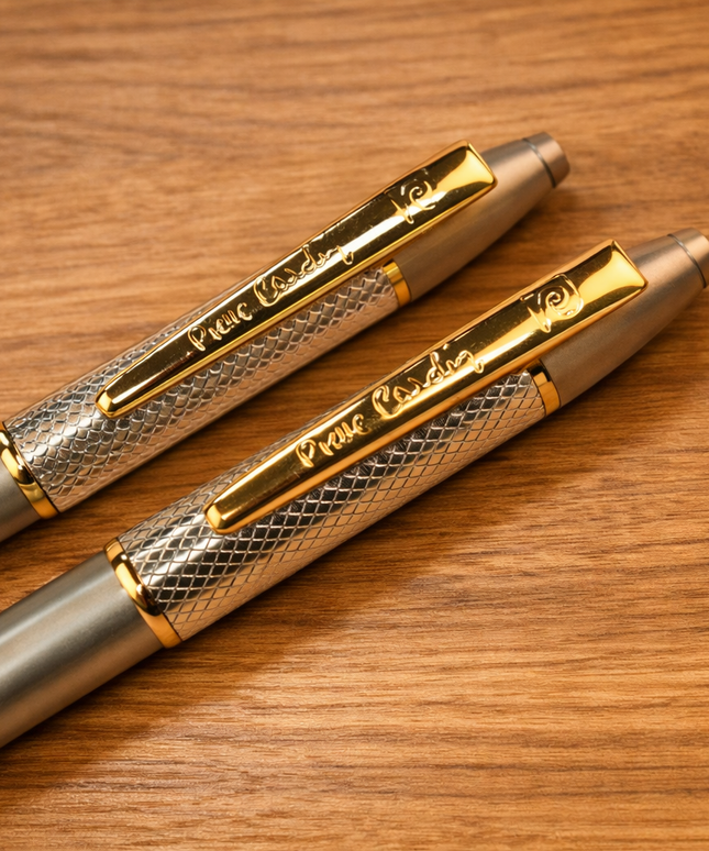 Eiffel Tower Roller And Ball Pen Set