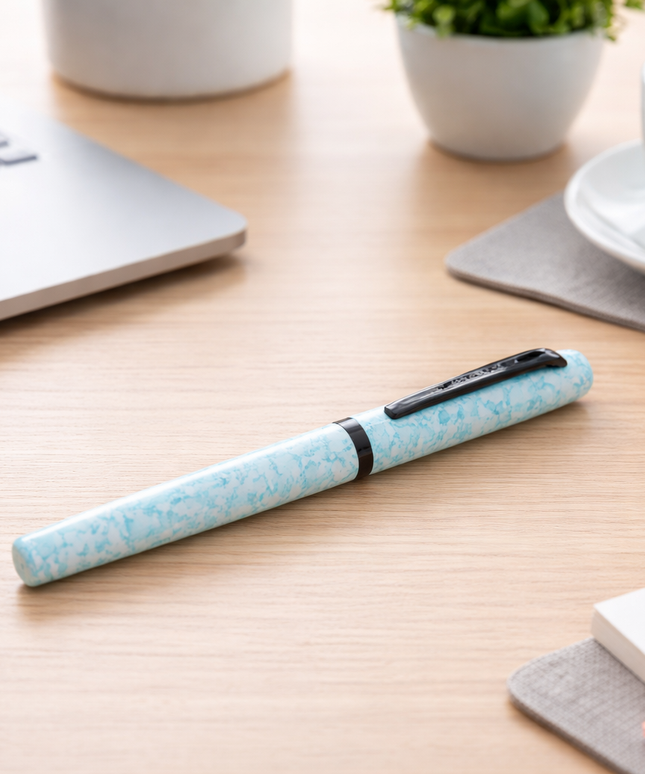 Submarine Marble Textured Roller Pen