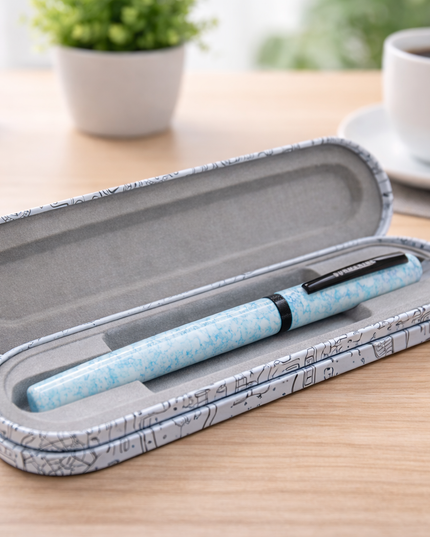 Submarine Marble Textured Roller Pen