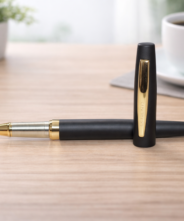 Legend Estilo Gold Clip Roller Pen