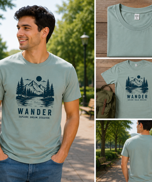 Round Neck Dry-fit Tshirt -Gray