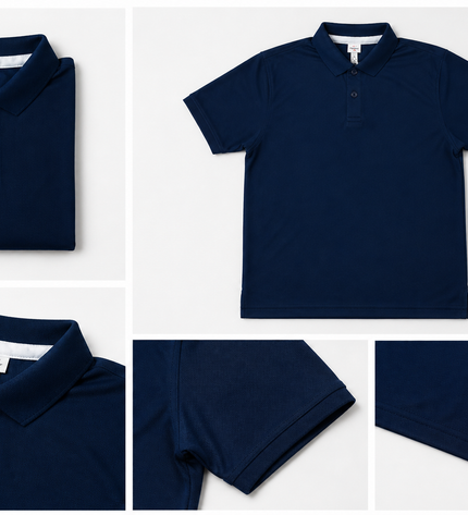 Premium Dryfit Tshirt-Indigo