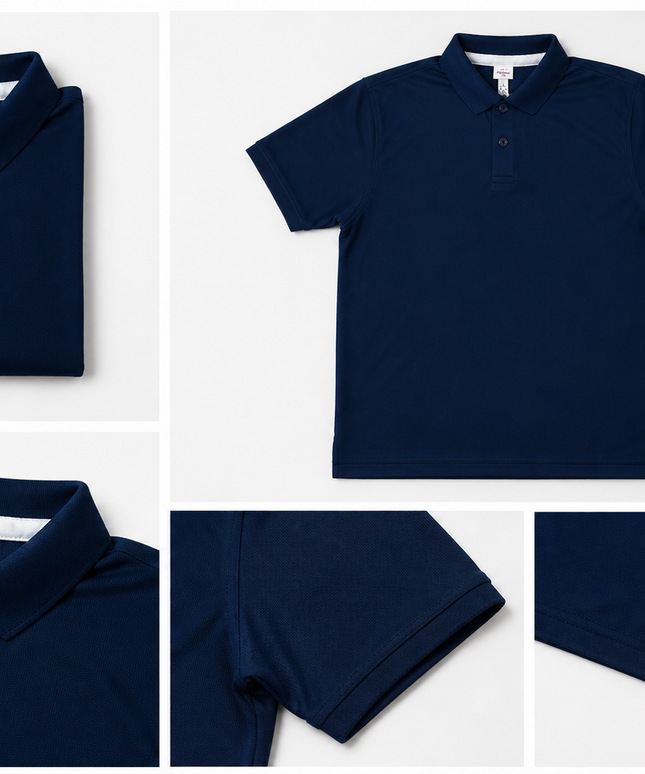 Premium Dryfit Tshirt-Indigo