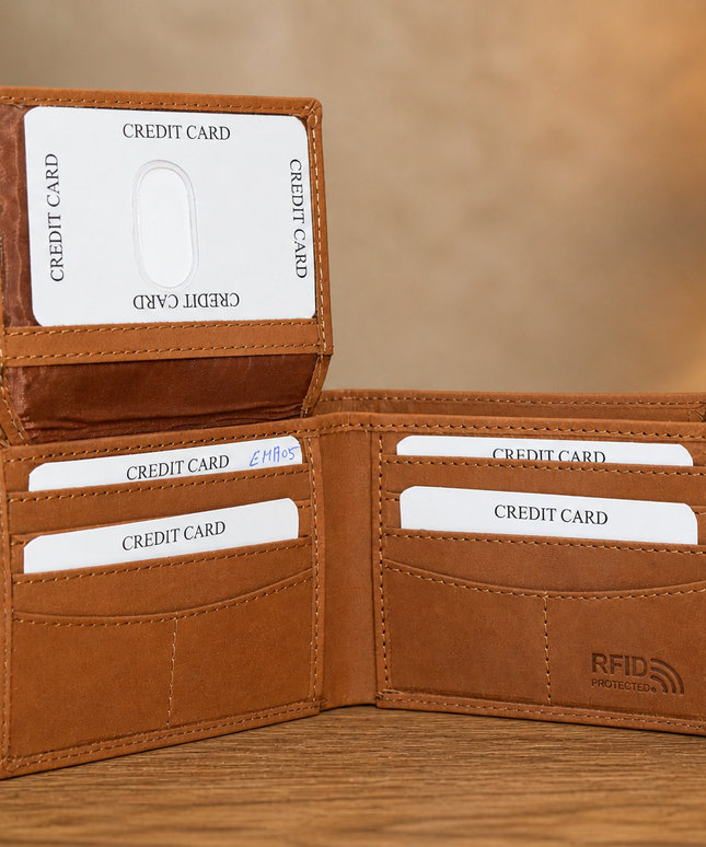 Bifold Hunter Rustic Brown-Wallet