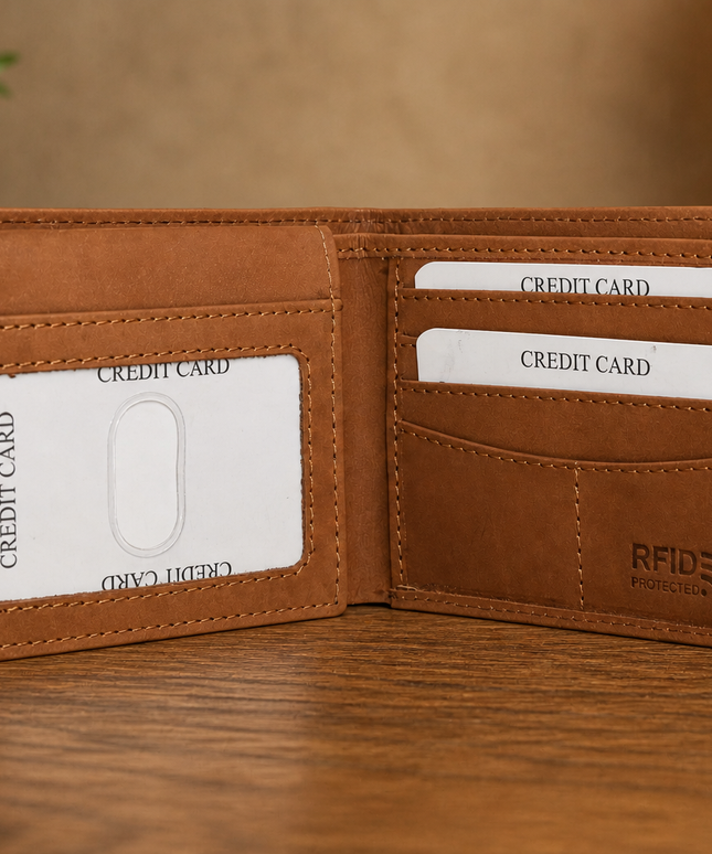 Bifold Hunter Rustic Brown-Wallet