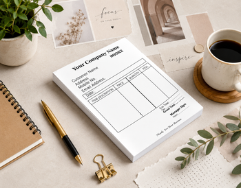 Custom bill book printing with logo – PrintVenue India
