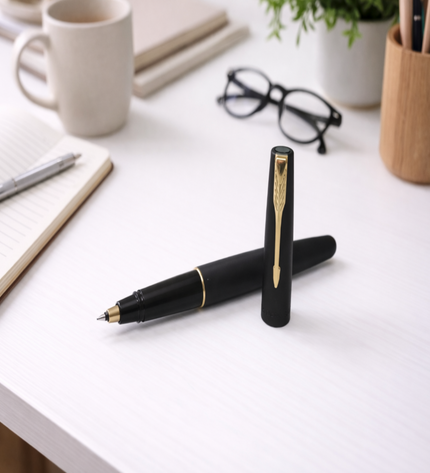 Parker Frontier Matte Black GT Roller Ball Pen