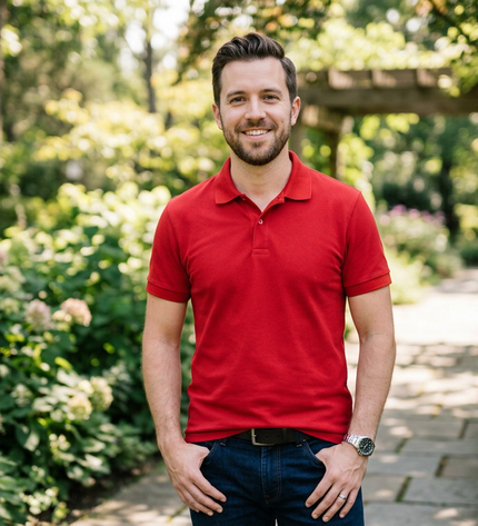 Premium Dry-fit T-shirt -Red