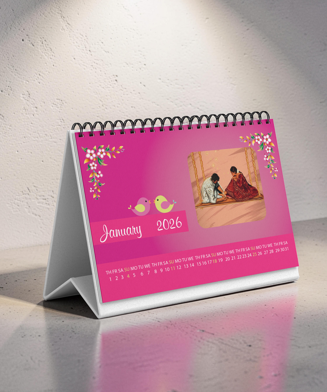 Desk Calendar 9x6