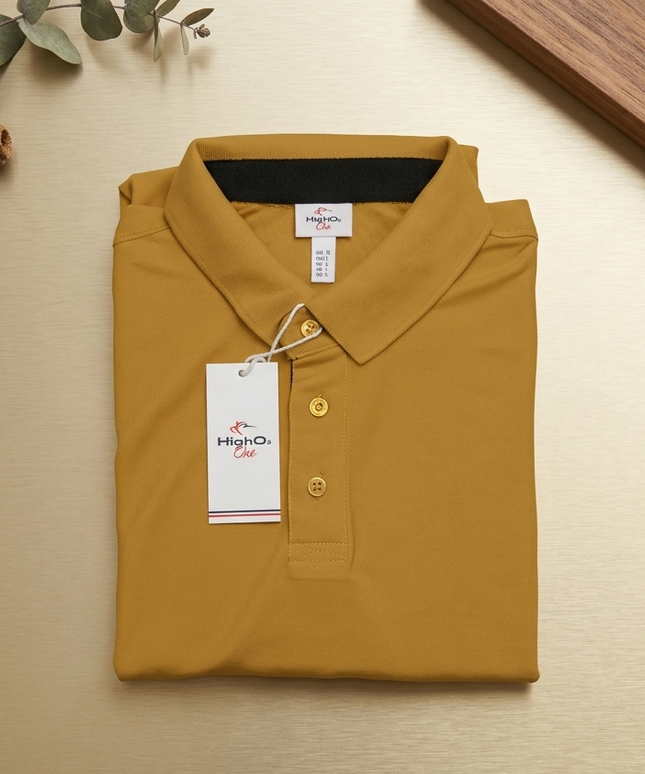 Premium Dryfit Tshirt-Yellow