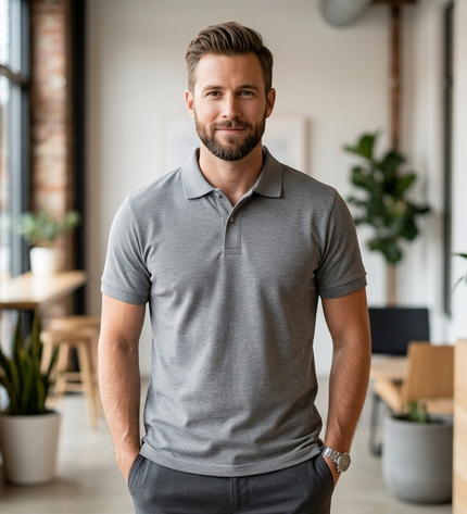Rare Rabbit Polo t-shirt - Grey