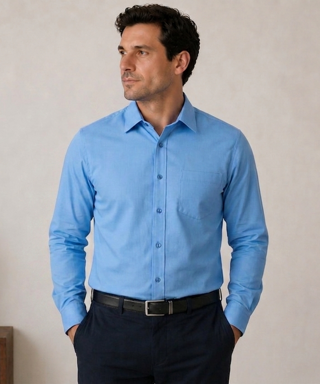 LA Mode Shirt-Sky blue