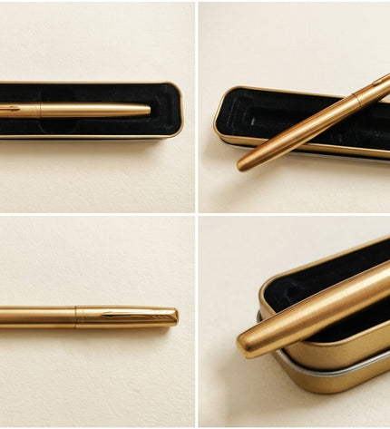 Parker Frontier Golden Roller Ball Pen